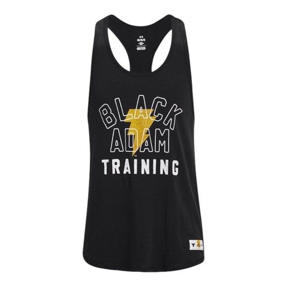 Under Armour Project Rock Black Adam Tank Top - Picture 5 of 7